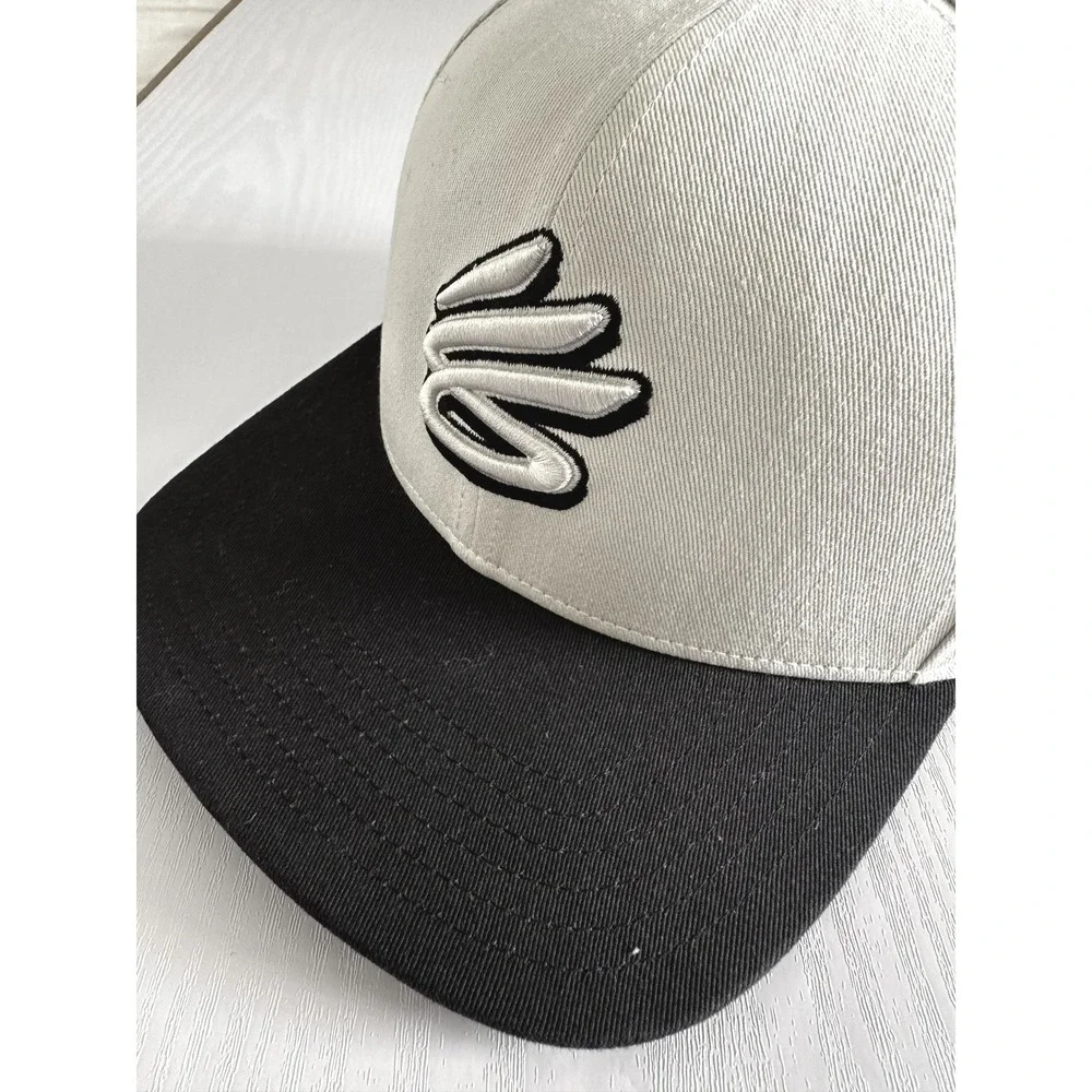 Under Armour SC30 Steph Curry Snapback Hat White Clay NBA Basketball Cap 1383487